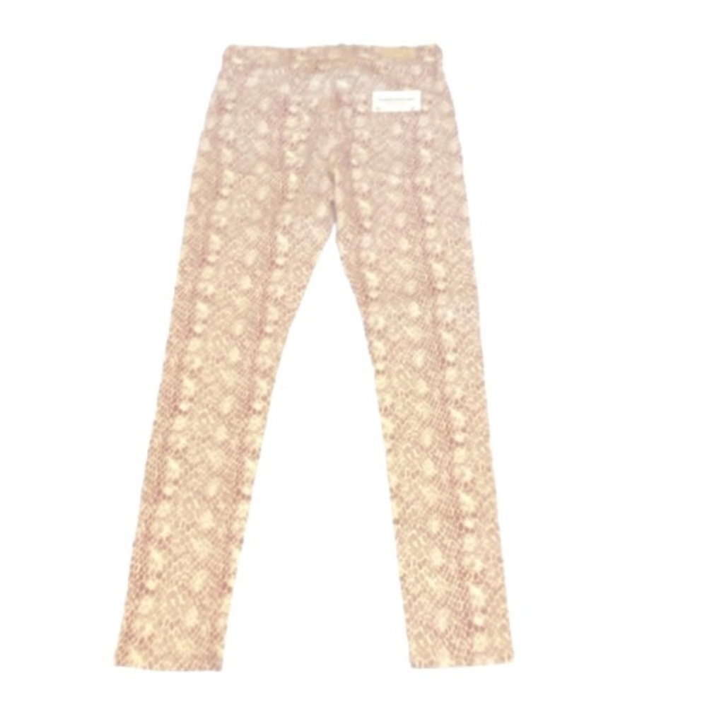 Ag Farrah Skinny Python Print jeans Sz24 - Picture 4 of 8
